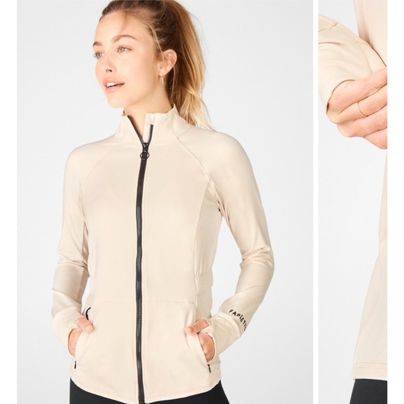 Fabletics‎ trinity graphic performance jacket - Picture 1 of 12